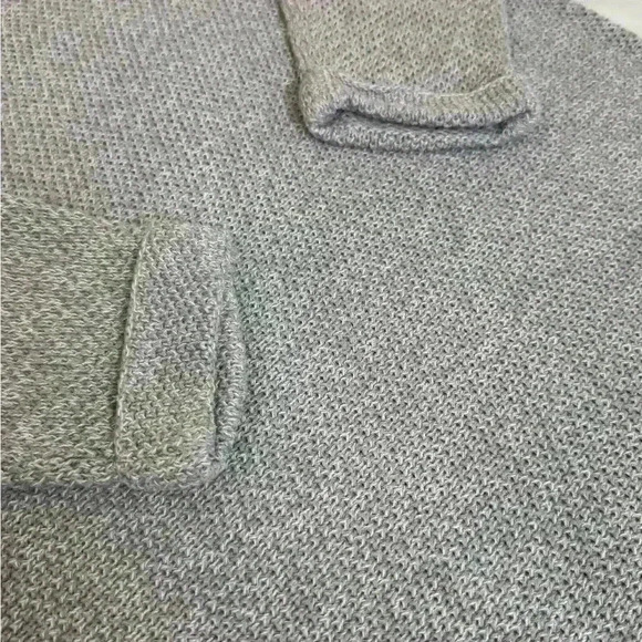 Denver Hayes 3/4 Sleeve Cable  Knit Scoop Neck Grey size XL - Picture 2 of 5